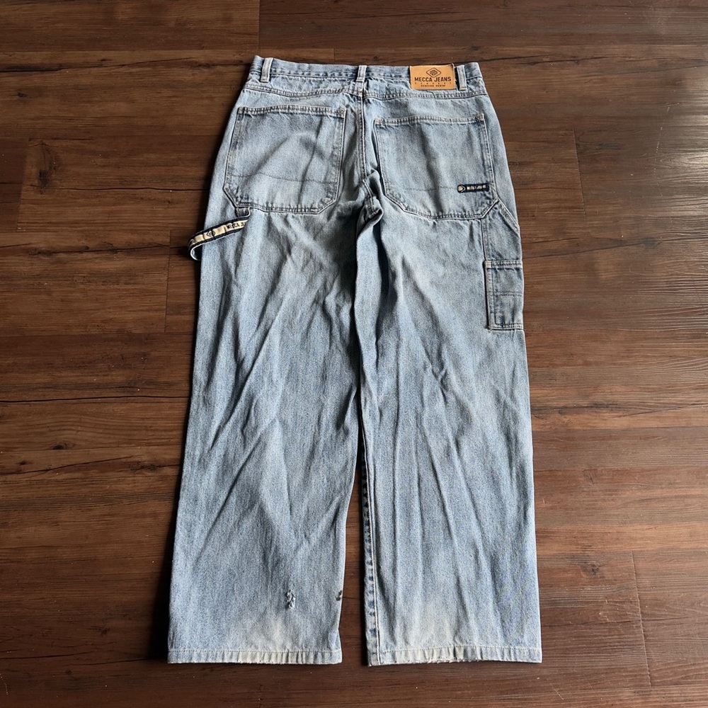 Vintage Y2K 2000s Mecca Wide Leg Carpenter Jeans